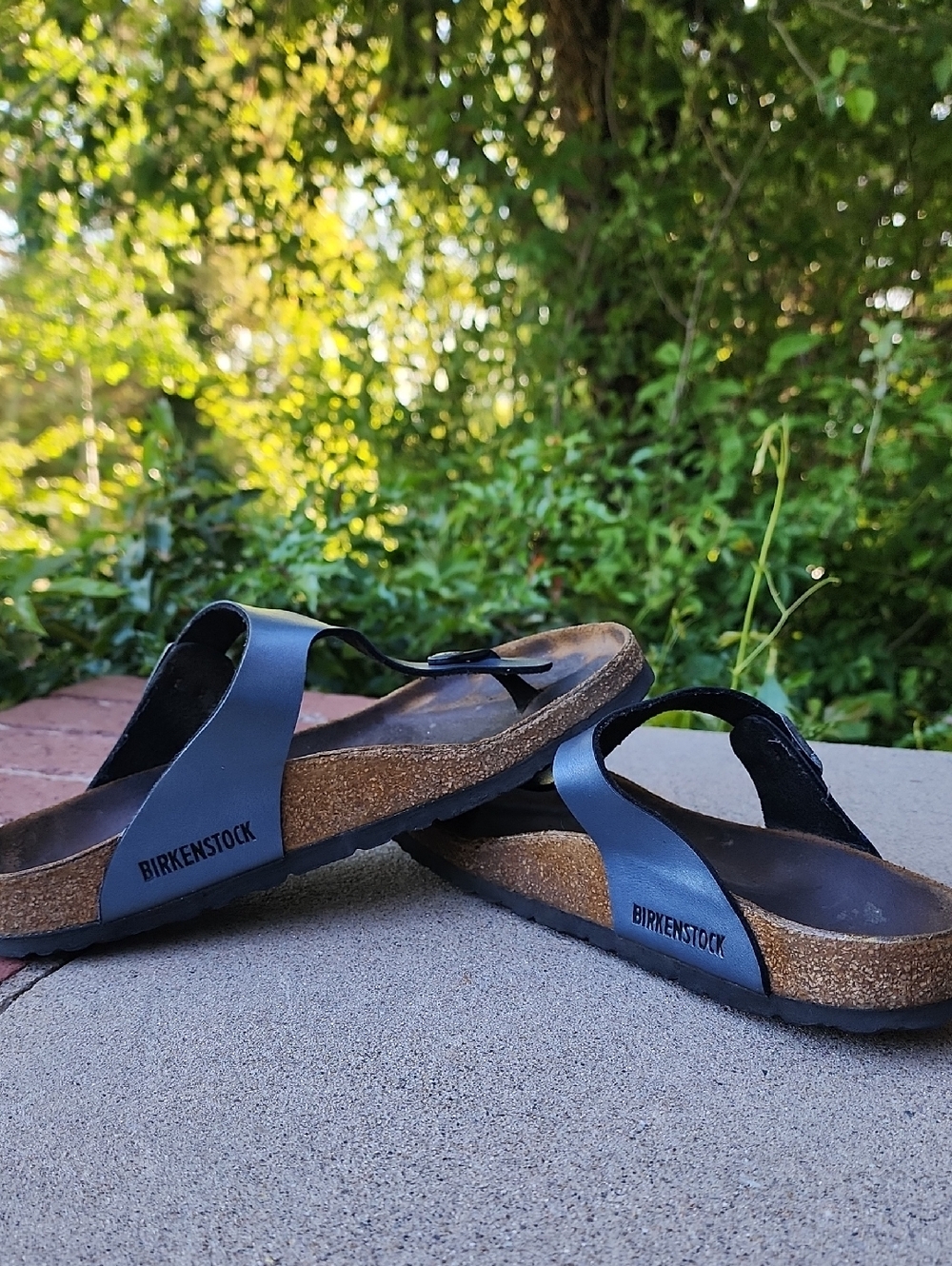 Birkenstock Gizeh Onyx Birko-Flor Sandals - Picture 15 of 16
